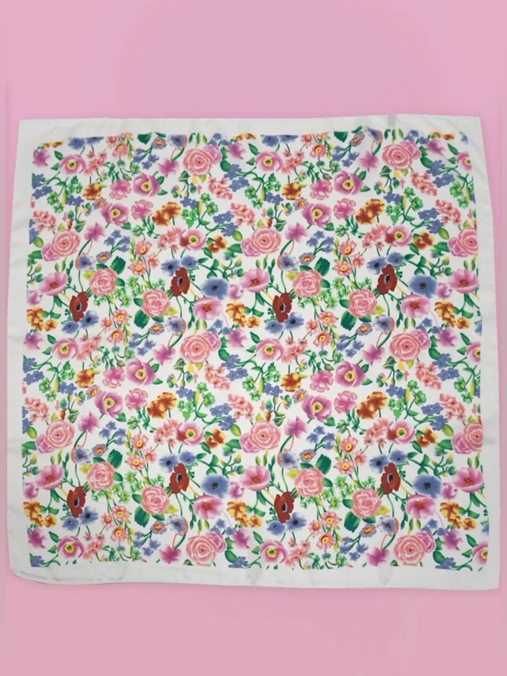 Tuscany Floral Print Scarf